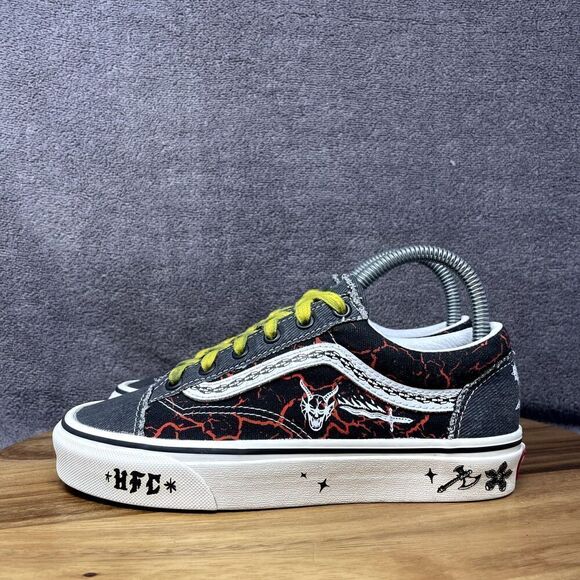 Vans x Stranger Things Style 36 Hellfire Club Skate Shoes Sneakers Women's Sz 6 - Picture 3 of 9
